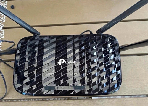 Link wlan router - router, schwarz