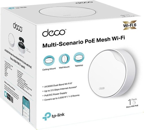 Link deco x50 poe - deco, 1-pack